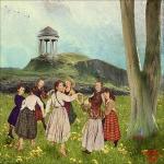 Girl and Boys Come Out to Play